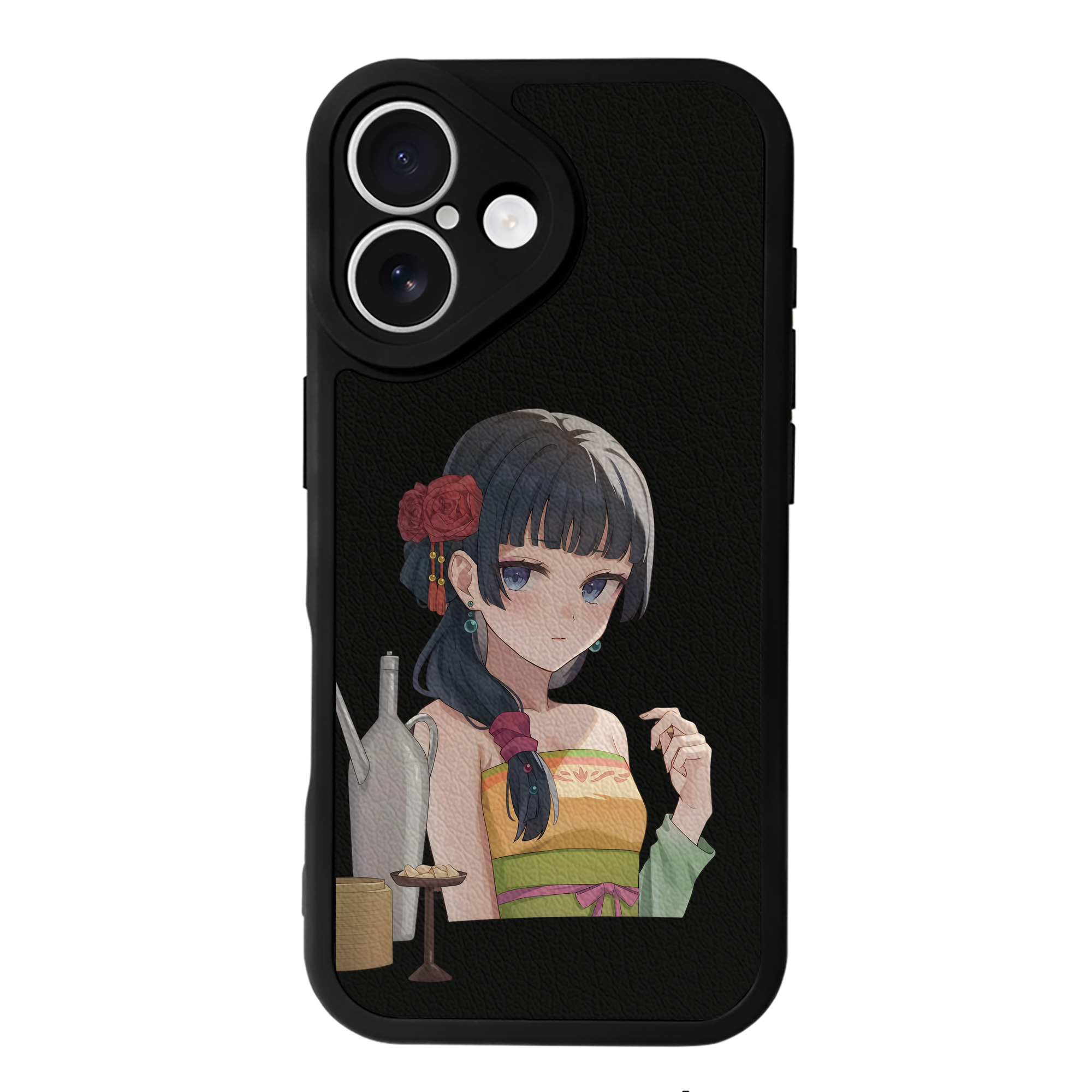 薬屋のひとりごと The Apothecary Diaries 【iPhone 16シリーズ対応】シリコンスマホケース（レザー調） 材質：シリコン